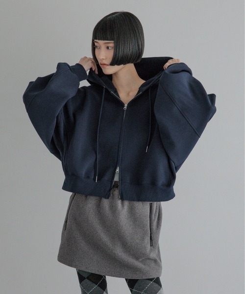 LOWRYS FARM（ローリーズファーム） パーカー ZIPショートフーディ