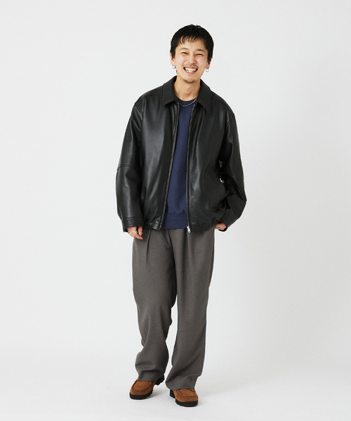 relume journal standard ライダース　サイズ 38 relume JOURNAL STANDARD ダブルライダースジャケット
