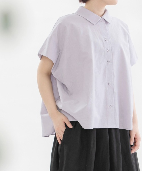 「nop de nod」 半袖シャツ 3 ブラック レディース_画像5