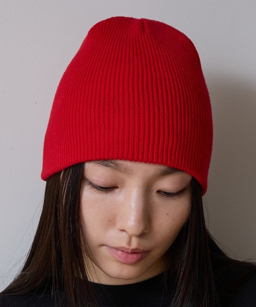 NOMINE（ノミネ） ニット帽 ニットキャップ 「NOMINE」コットン