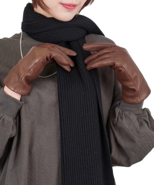 ALPO（アルポ） 手袋 「ALPO」本革 手袋 NAPPA イタリア製 レディース