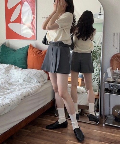 パンツ ピンタックスカートパンツ レディース : ZOZOTOWN Yahoo!店