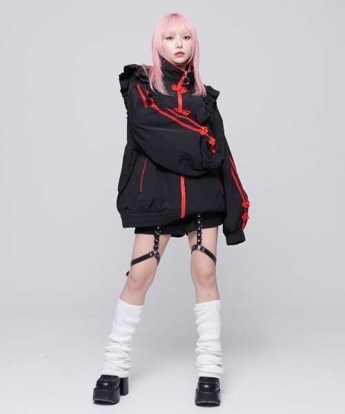 REFLEM レフレム ジャージブルゾン トップス フリーサイズ F REFLEM（レフレム） ジャージ 「REFLEM/レフレム」バックプリント