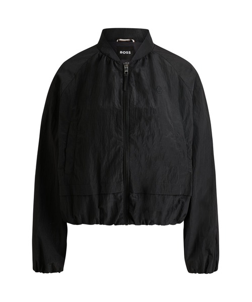 BOSS（HUGO BOSS） ブルゾン ジャンバー クリンクルファブリック