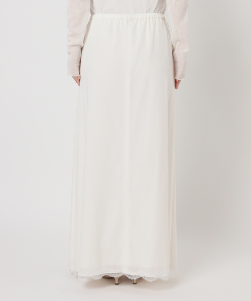 Plage solstiss french lace スカート　ホワイト38 plage（プラージュ） スカート solstiss french lace スカート