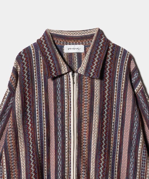 reverve（リバーブ） カーディガン × Steven Alan」 MLTI F/ZIP
