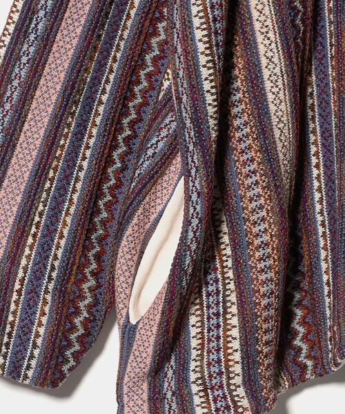 初*郎様 reverve リバーヴ　アランニット　ドライバーズダブルジップ ユニ reverve（リバーブ） カーディガン × Steven Alan」 MLTI F/ZIP