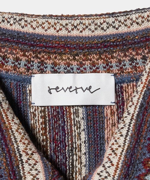 reverve（リバーブ） カーディガン × Steven Alan」 MLTI F/ZIP