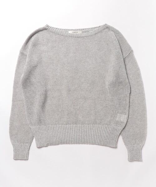 「Rouge vif」 長袖ニット フリー ライトグレー レディース_画像2