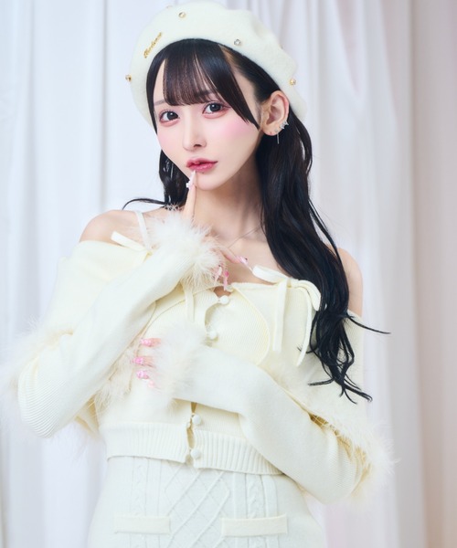 ReAmour ワンピース オフショルニットワンピ : ZOZOTOWN Yahoo!店