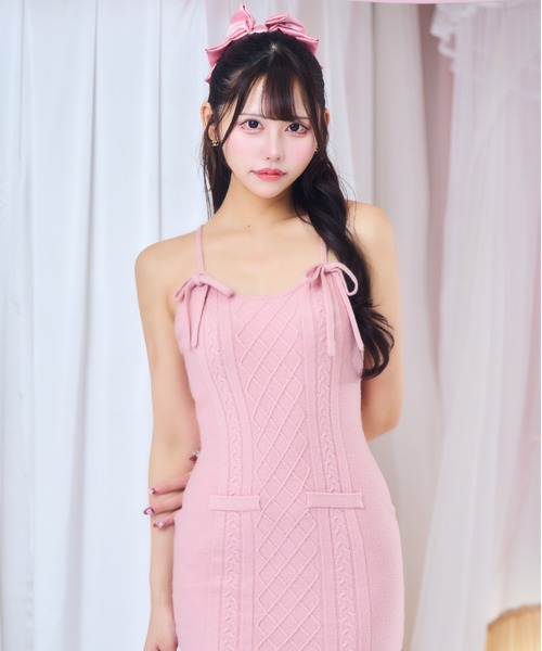 ReAmour ワンピース オフショルニットワンピ : ZOZOTOWN Yahoo!店