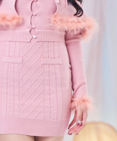 ReAmour ワンピース オフショルニットワンピ : ZOZOTOWN Yahoo!店