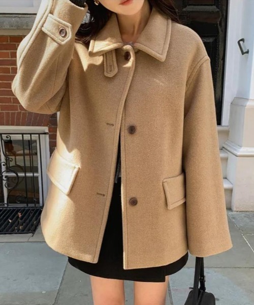 ダッフルコート コート ダッフルコート「韓国ファッション