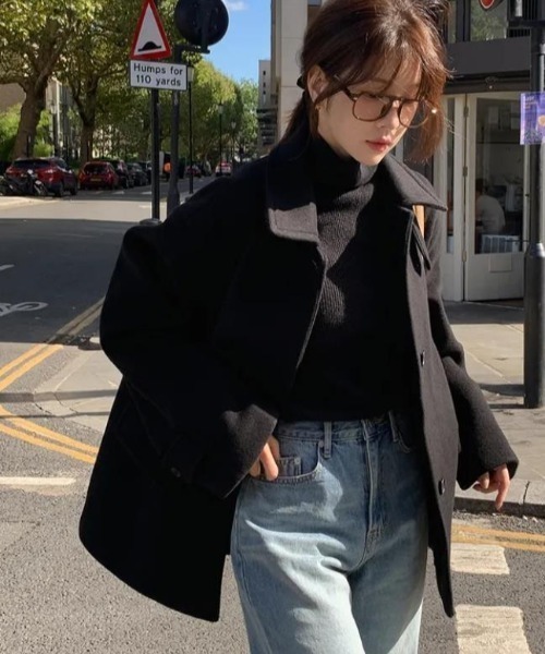 ダッフルコート コート ダッフルコート「韓国ファッション