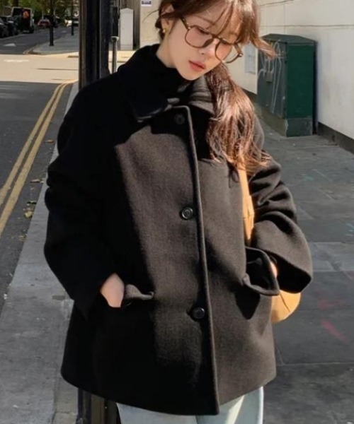 ダッフルコート コート ダッフルコート「韓国ファッション