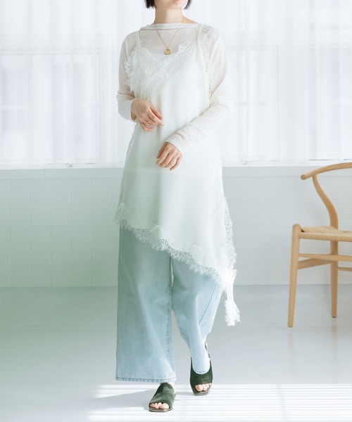 サンダル 「HIMIKO」「撥水」ローヒールストレッチミュール/661216 レディースの画像