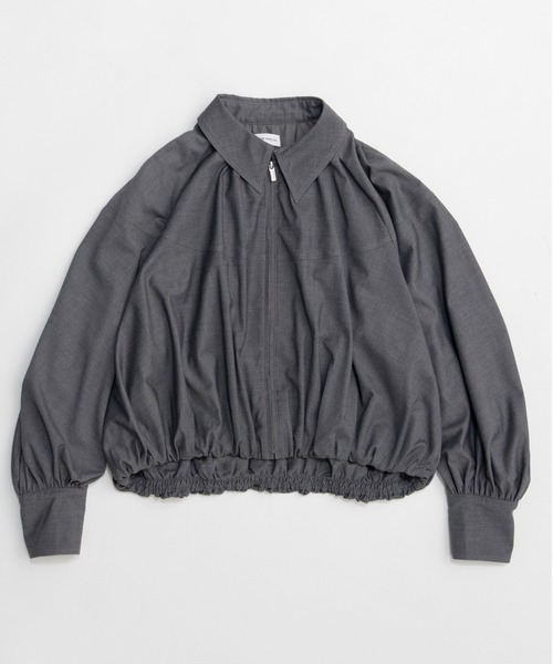 MAISON SPECIAL（メゾンスペシャル） ブラウス シャツ Balloon Zip