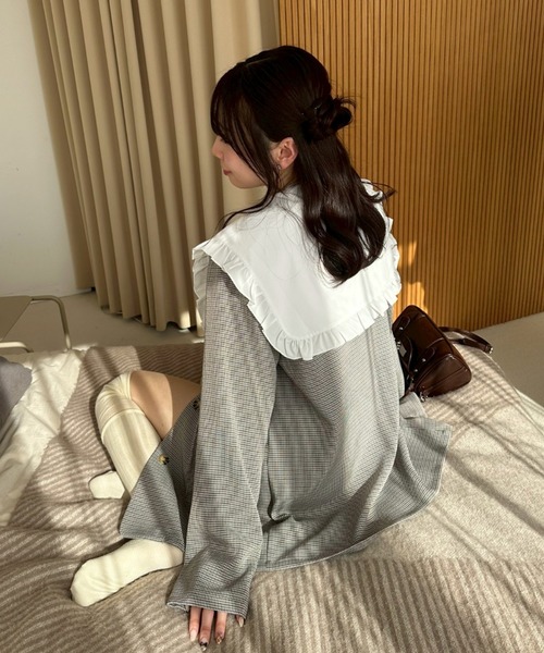 continuer de NICE CLAUP ジャケット テーラードジャケット 「2026SS