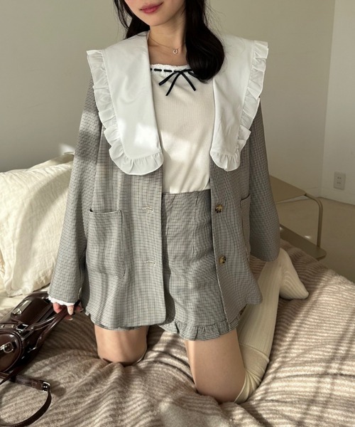 continuer de NICE CLAUP ジャケット テーラードジャケット 「2026SS