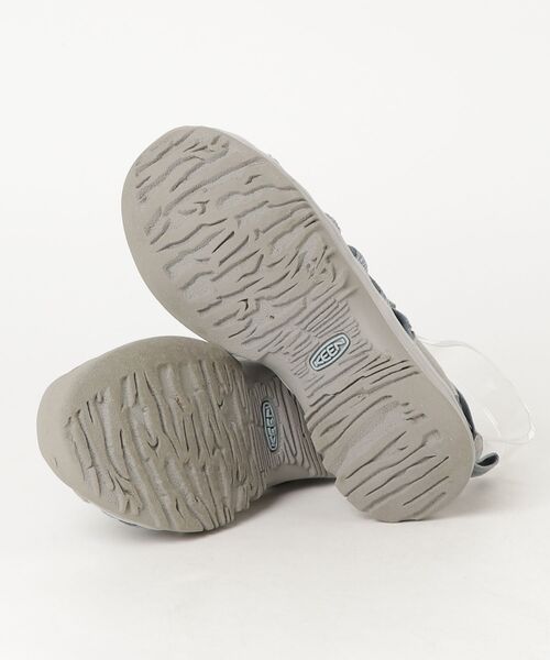 「KEEN」 フラットサンダル 23cm ブルー レディース_画像3