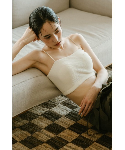 Knuth Marf（クヌースマーフ） キャミソール square bra top