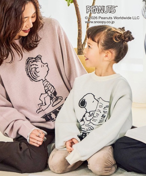 GLOBAL WORK（グローバルワーク） ニット セーター PEANUTS/スウェット