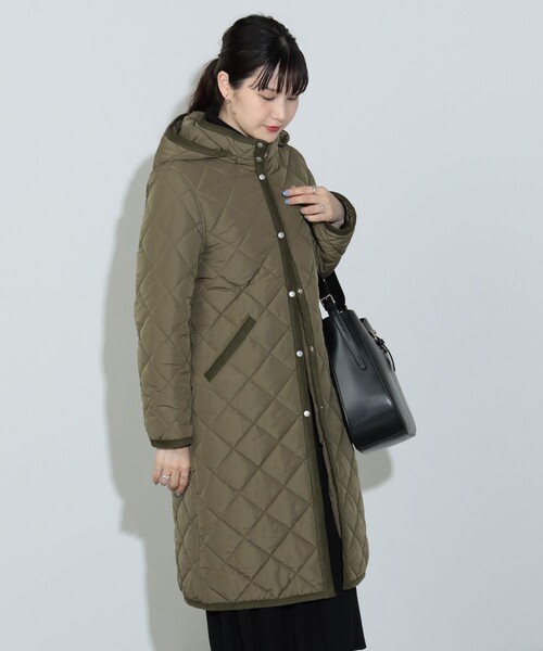 beams heart オリーブ モッズコート ロング丈 BEAMS HEART（ビームスハート）の「BEAMS HEART / ライナー付き 3WAY