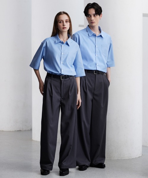 CLEL（クレイル） シャツ 半袖 「CLEL」Royal Oxford Short Sleeve