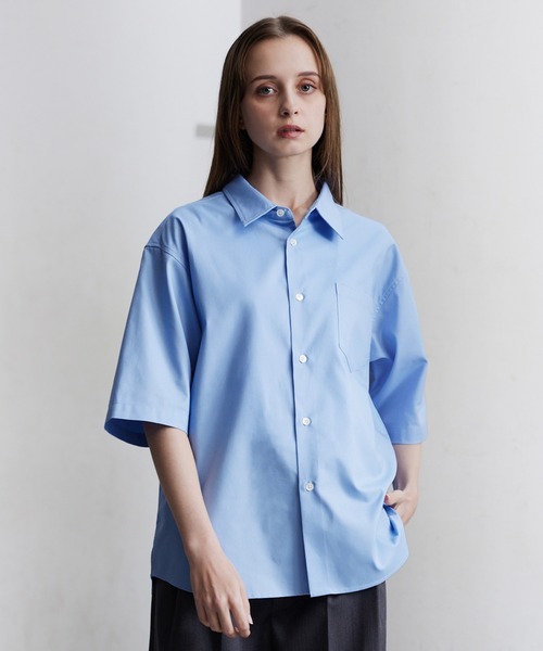 CLEL（クレイル） シャツ 半袖 「CLEL」Royal Oxford Short Sleeve