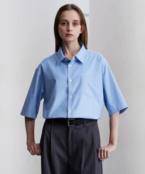 CLEL（クレイル） シャツ 半袖 「CLEL」Royal Oxford Short Sleeve