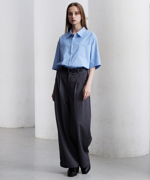 CLEL（クレイル） シャツ 半袖 「CLEL」Royal Oxford Short Sleeve