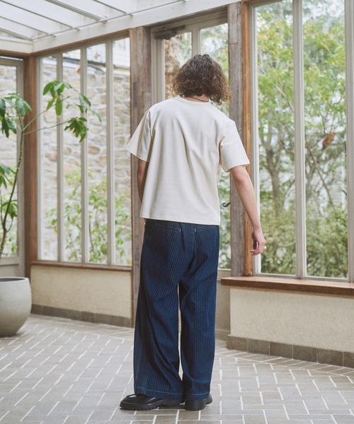 Casper John（キャスパージョン） ワイドパンツ ジーンズ Side pin 