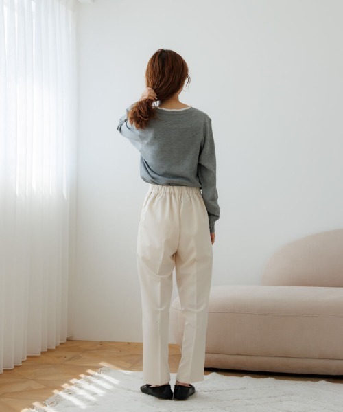 「flower」 ニットカーディガン FREE ブラック レディース_画像7