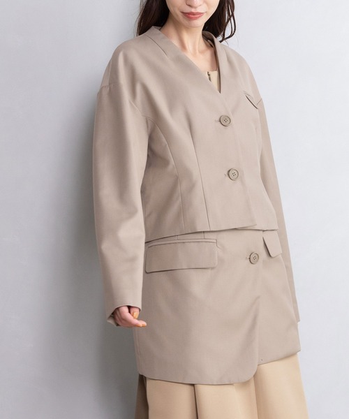 「MARECHAL TERRE」 ジャケット MEDIUM ブラック レディース