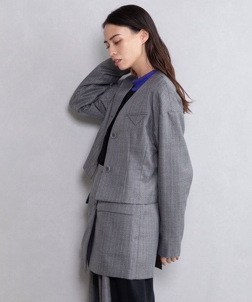 「MARECHAL TERRE」 ジャケット MEDIUM ブラック レディース