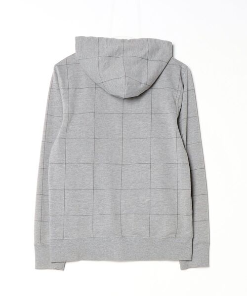 「NAVY」 ジップアップパーカー M グレー メンズ_画像2