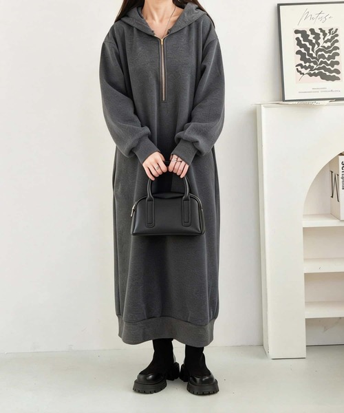 MAISON DE THERESE（メゾン ド テレーズ） ワンピース 裏起毛ハーフ