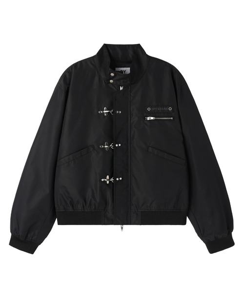 OY(オーワイ)ストリートクロップレザーミックストレンチジャケット OY（オーワイ） コート ジャケット 「OY/オーワイ」LOCK IN JACKET