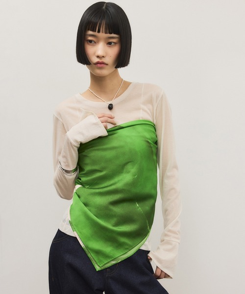 ADAM ET ROPE'（アダムエロペ） スカーフ バンダナ DOMY DIRECT print