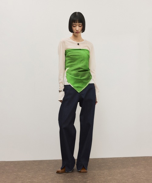 ADAM ET ROPE'（アダムエロペ） スカーフ バンダナ DOMY DIRECT print