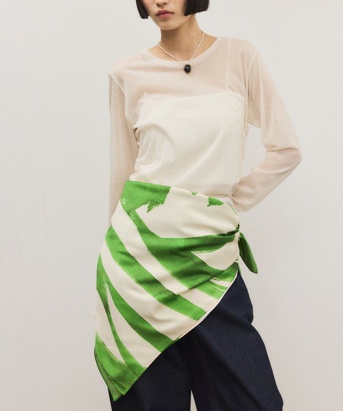 ADAM ET ROPE'（アダムエロペ） スカーフ バンダナ DOMY DIRECT print