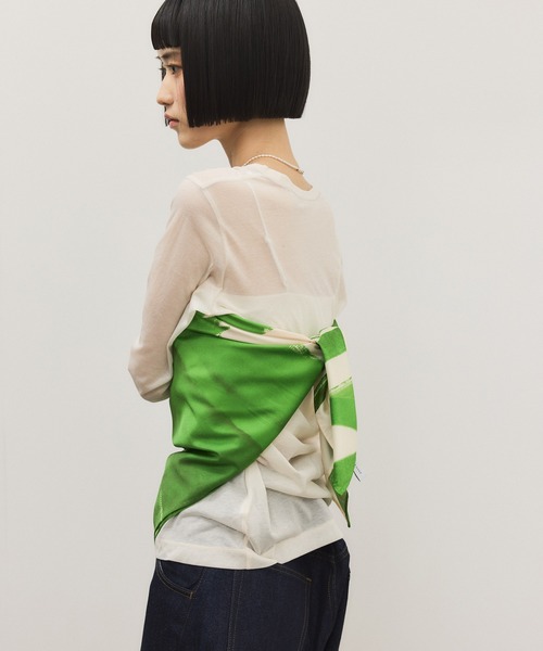 ADAM ET ROPE'（アダムエロペ） スカーフ バンダナ DOMY DIRECT print