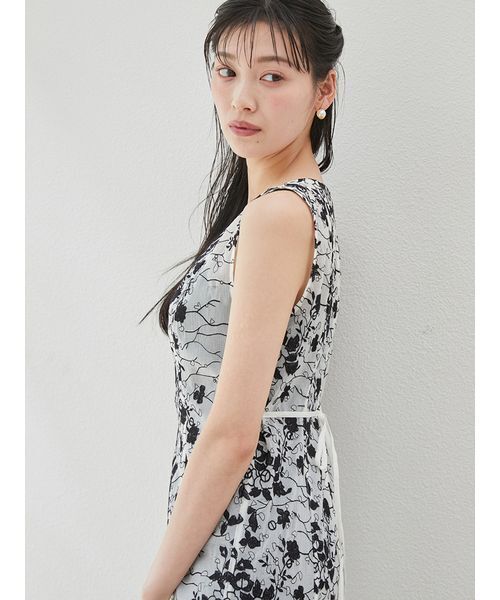 SNIDEL（スナイデル） ノースリーブワンピース 0 ブルー レディース