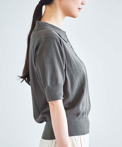 HAU（CLASKA） ニット セーター ニットトップス ”polo” 5 レディース