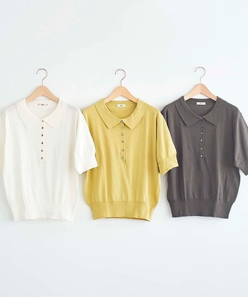 HAU（CLASKA） ニット セーター ニットトップス ”polo” 5 レディース