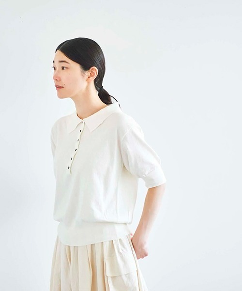 132.5トップス HAU（CLASKA） ニット セーター ニットトップス ”polo” 5 レディース