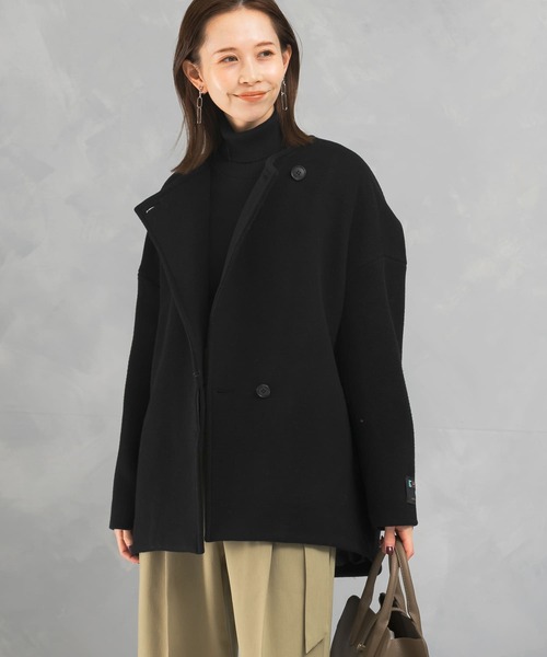 「URBAN RESEARCH ROSSO WOMEN」 ノーカラージャケット FREE ブルー レディースの画像