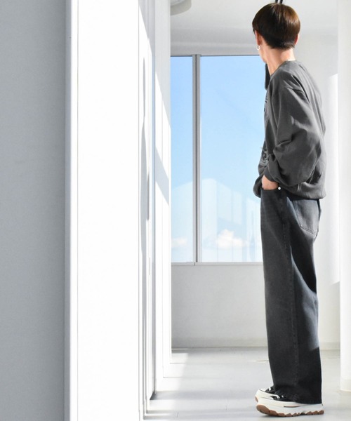 「Anytime Songs」 「HALHAM」スウェットカットソー X-LARGE グレー系その他2 メンズ_画像2