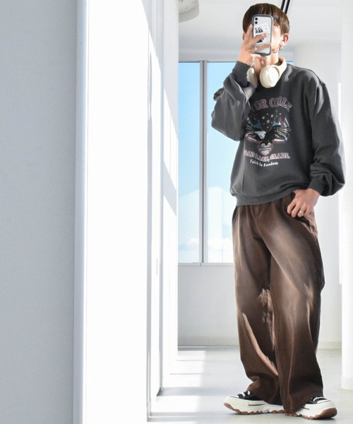 「Anytime Songs」 「HALHAM」スウェットカットソー X-LARGE グレー系その他2 メンズ_画像8