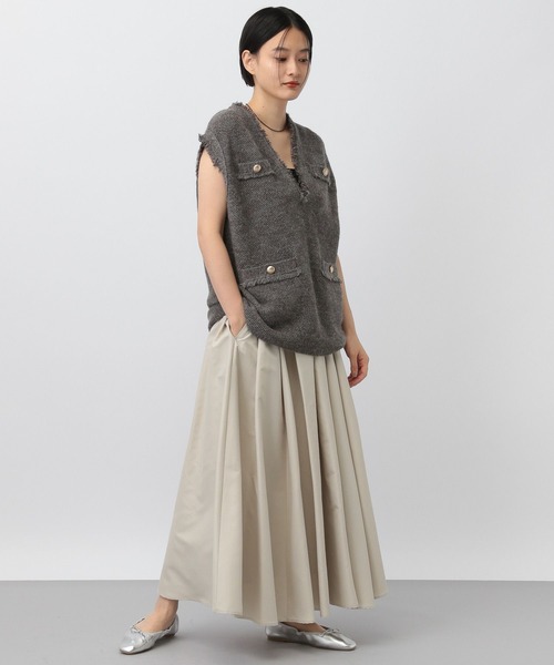 「A part by」 ニットベスト FREE アイボリー レディース_画像3